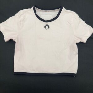 Marine Serre Crop Top